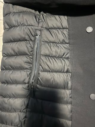 Piumino leggero nero