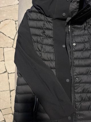 Piumino leggero nero