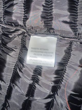 Piumino leggero nero