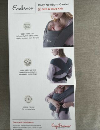Mochila Ergobaby Embrace Recién Nacido