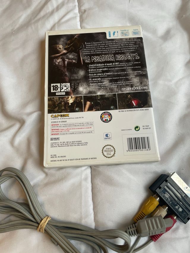 Resident Evil Wii Edition + cable AV Wii