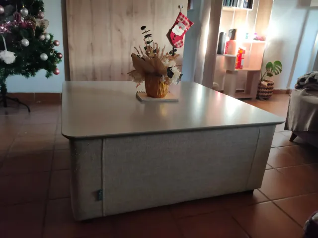 Mesa de centro elevable