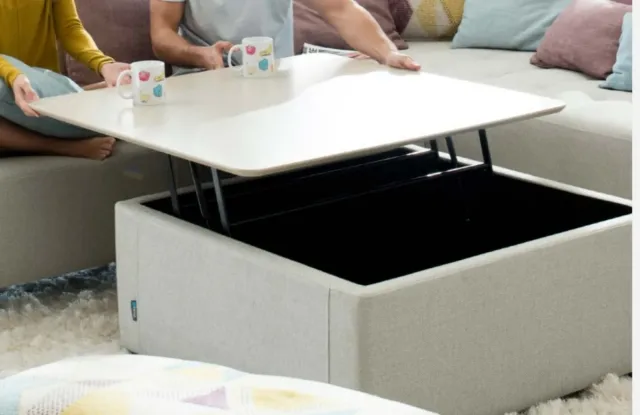 Mesa de centro elevable