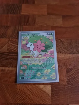 Carta Pokémon Shaymin EX 185/182