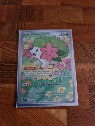 Carta Pokémon Shaymin EX 185/182