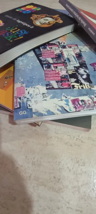 Lote de 6 libros de diseño gráfico