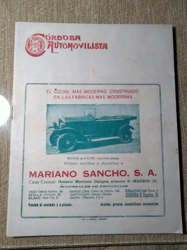 REVISTA CÓRDOBA AUTOMOVILISTA