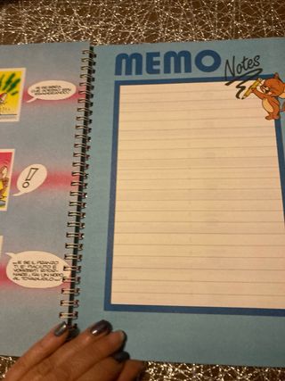 Tom & Jerry Memostickers 1990 Panini