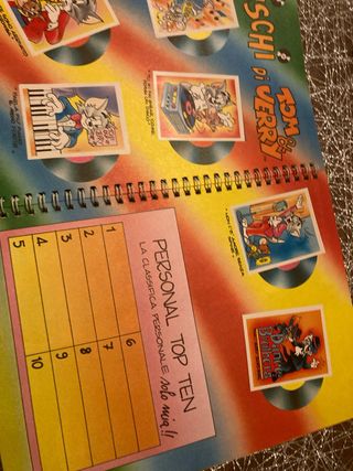 Tom & Jerry Memostickers 1990 Panini