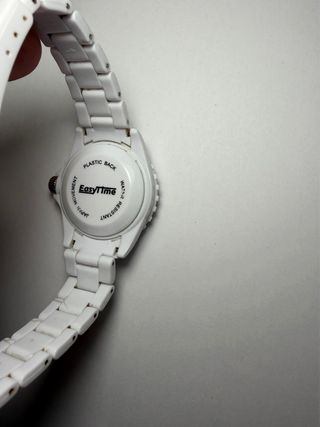 Orologio Easy Time Bianco