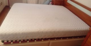 Colchón 150x180 cm espuma y viscoelástica
