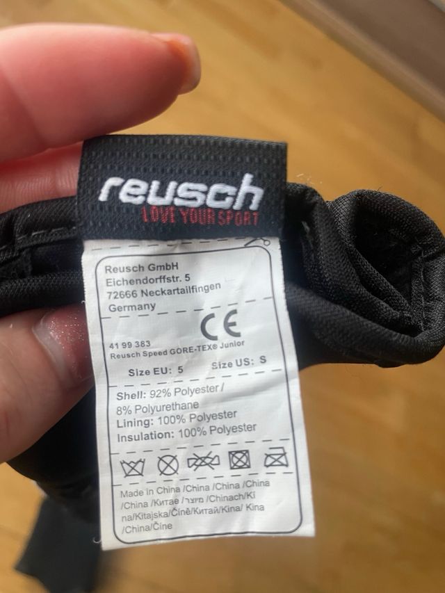 Guantes Reusch Nieve Pro Series Niño