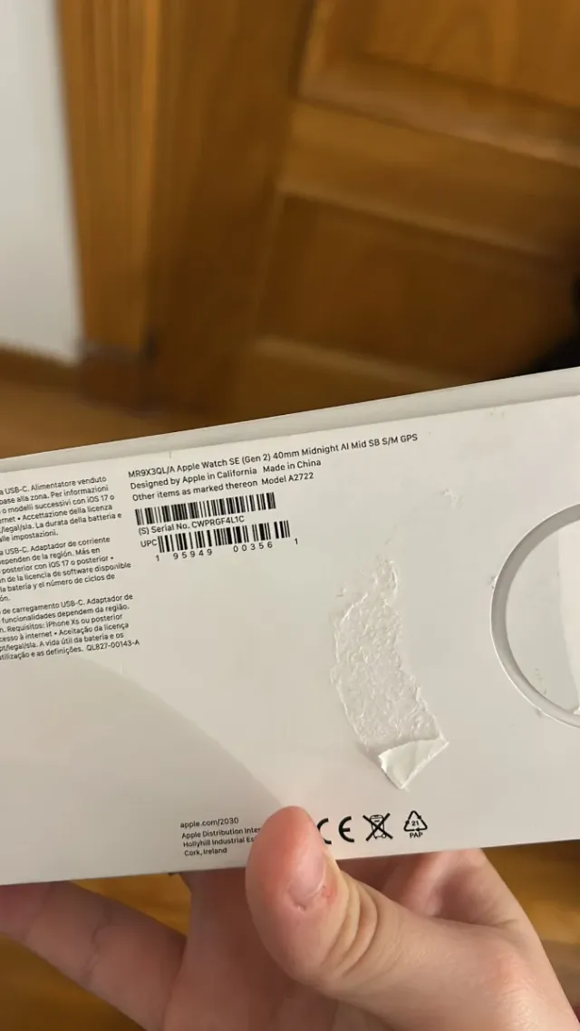 Apple Watch SE (2ª generazione) 40mm