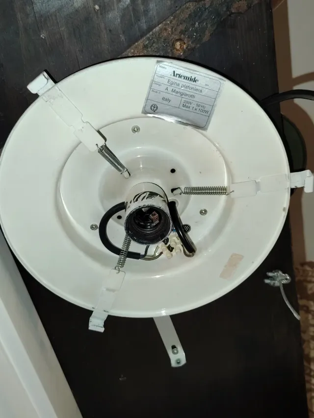 Lámpara de diseño A. Mangiarotti