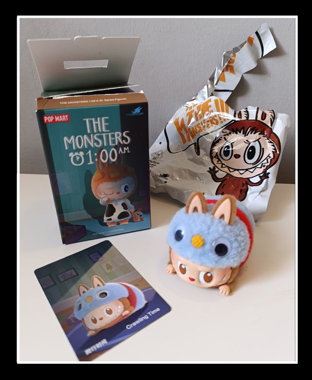 Pop Mart Labubu 1:00 AM Crawling Time