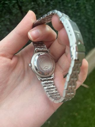 Reloj Calypso Daydate Amarillo y Plateado