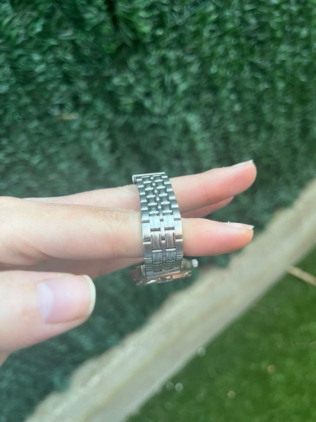 Reloj Calypso Daydate Amarillo y Plateado