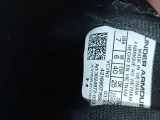 Zapatillas Under Armour TALLA:40 E2Y7697