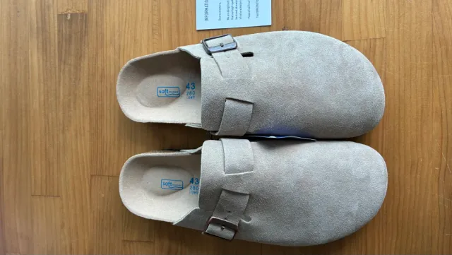 Zuecos Birkenstock Beige Talla 43