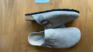 Zuecos Birkenstock Beige Talla 43