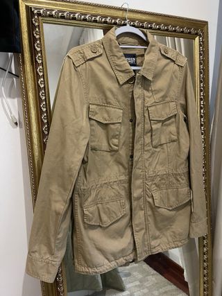 Parka ligera beige Green Coast