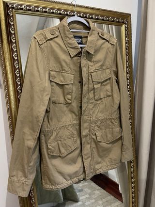 Parka ligera beige Green Coast
