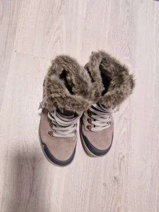 Botas Quechua Invierno Beige/Gris Talla 38