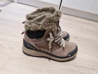 Botas Quechua Invierno Beige/Gris Talla 38