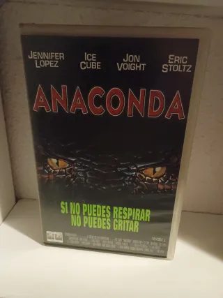 VHS Anaconda Jennifer Lopez 1997