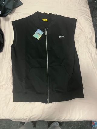 Chaleco Corteiz Negro Talla XL