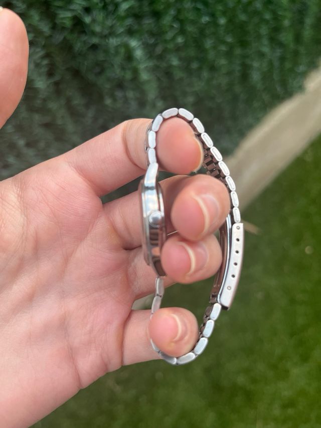 Reloj Casio Plata y Blanco