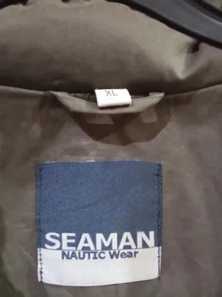 Parka marrón hombre T: XL