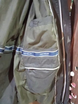 Parka marrón hombre T: XL