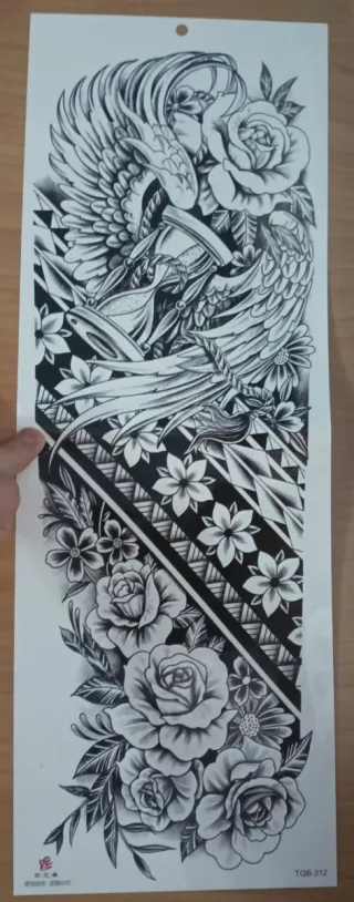 Tatuajes en pegatinas impermeables