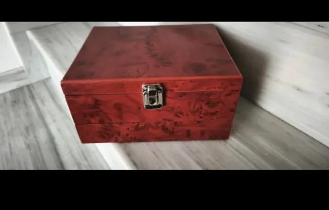 Sacacorchos en Caja Madera con Accesorios Vino inc