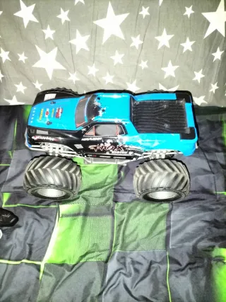 Coche RC Monster Truck Azul