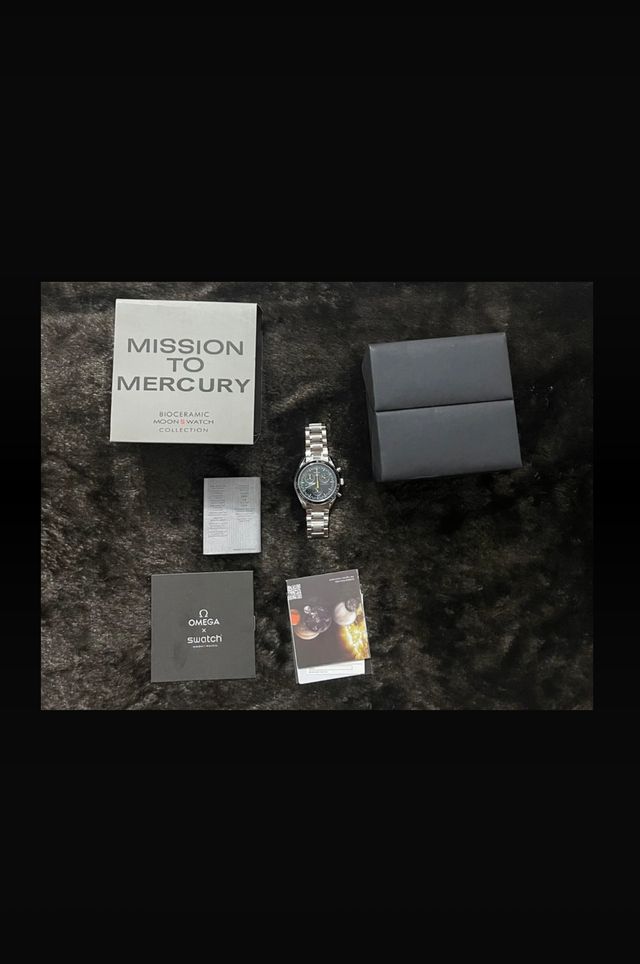 Omega MoonSwatch Negro