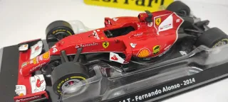 Modellino Ferrari F14 T - Fernando Alonso 2014. Di
