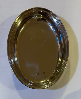 Vaschette ovali IPAC 25 cm Acciaio Inox - Set da 2