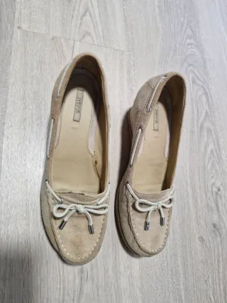 Mocasines Geox beige ante