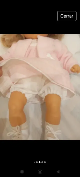 Muñeca habla y llora