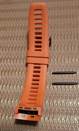 Correa Garmin Instinct Naranja Látex