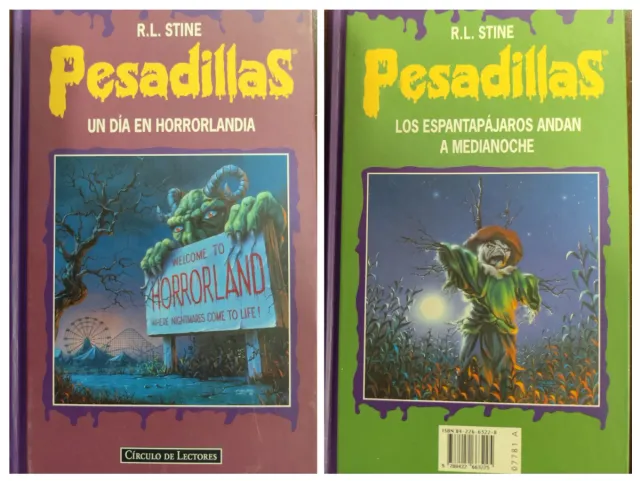 Libro de Pesadillas R.l Stine Tapa Dura.