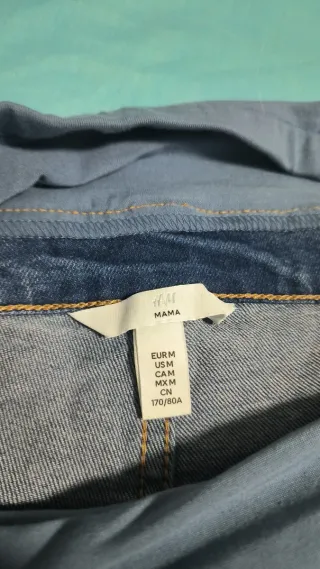 Shorts vaqueros premamá