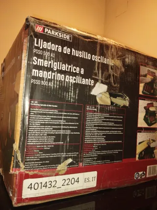 Lijadora de husillo oscilante Parkside PSSO 500 A1