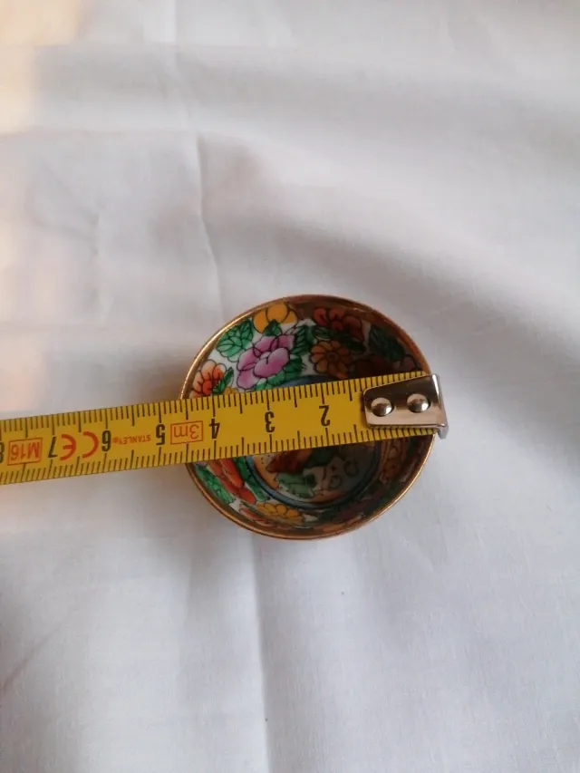 Cuenco decorativo estilo chino cerámica