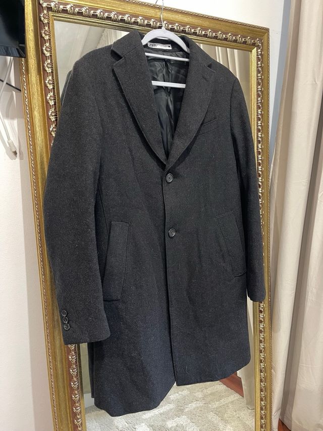 Abrigo Zara Gris marengo