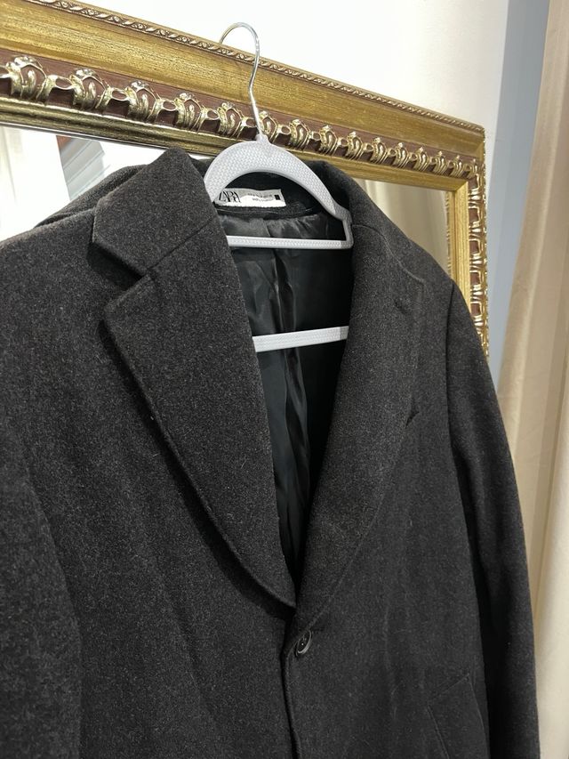 Abrigo Zara Gris marengo