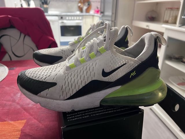 Zapatillas Nike Air Max 270 Blancas y Verdes