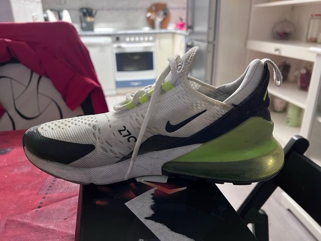Zapatillas Nike Air Max 270 Blancas y Verdes
